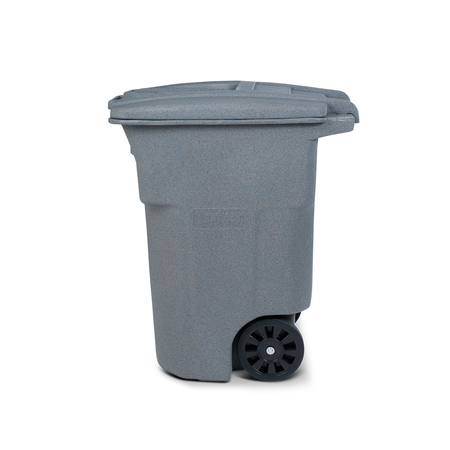 Toter 96 gal Trash Can, Graystone CDA96